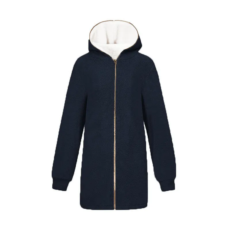 Long Sleeve Lambswool Faux Fur Coat (28)