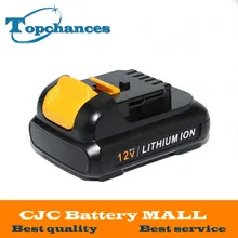 High Quality power tool Battery For Dewalt 12V 1.5Ah 1500mah MAX Li-ion DCB120 DCD710 DCF813 DCF815 DCF610