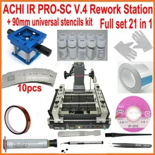 Горячая распродажа! ACHI IR PRO-SC V4 BGA Ремонт паяльная машина паяльная станция Обновление от IR6500 с 21 шт. Подарочный комплект