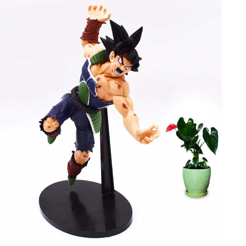 

22 cm Anime Dragon Ball Burdock Super Saiyan PVC Action Figure Doll Collectible Model Toy Christmas Gift For Children