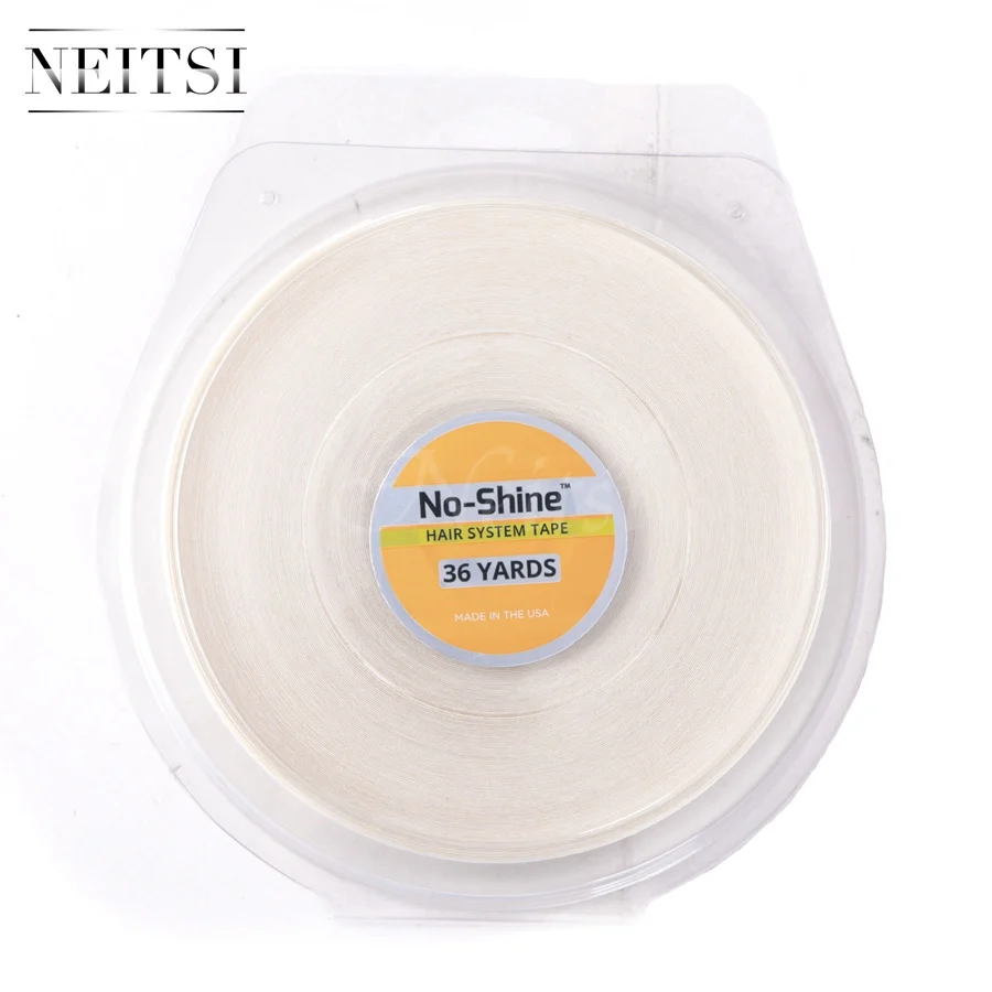 

Neitsi NO-SHINE BONDING Hair System US Walker Tape Roll Double Side Adhesive Tape Skin Weft Hair Extensions 1Pcs 0.5inch 36Yards