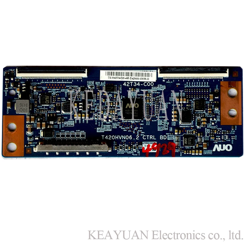 

free shipping 100% test work original for KDL-42W700B T420HVN06.2 42T34-C00 for screen T420HVF06.0 Logic Board