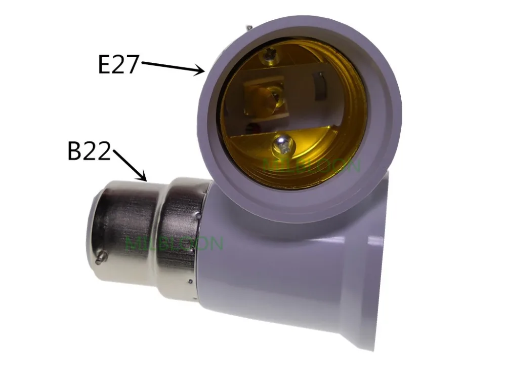 B22-E27 держатель лампы конвертер B22 поворот к E27 к B22 основание лампы превращается в E27 адаптер к B22 держатель лампы