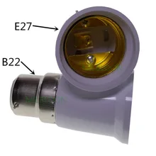 B22-E27 держатель лампы конвертер B22 поворот к E27 к B22 основание лампы превращается в E27 адаптер к B22 держатель лампы