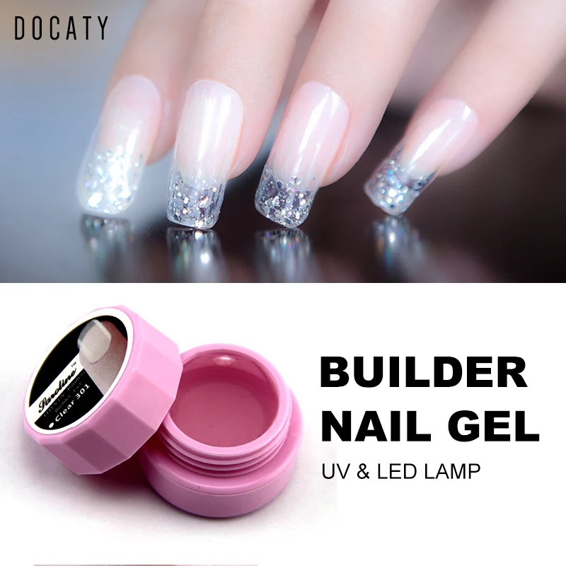 

Docaty Lamp for Nails UV Gel for Nail Extensions Gel Varnish Semi-permanent Enamels Uv Led for A Manicure Gel Nail Polish