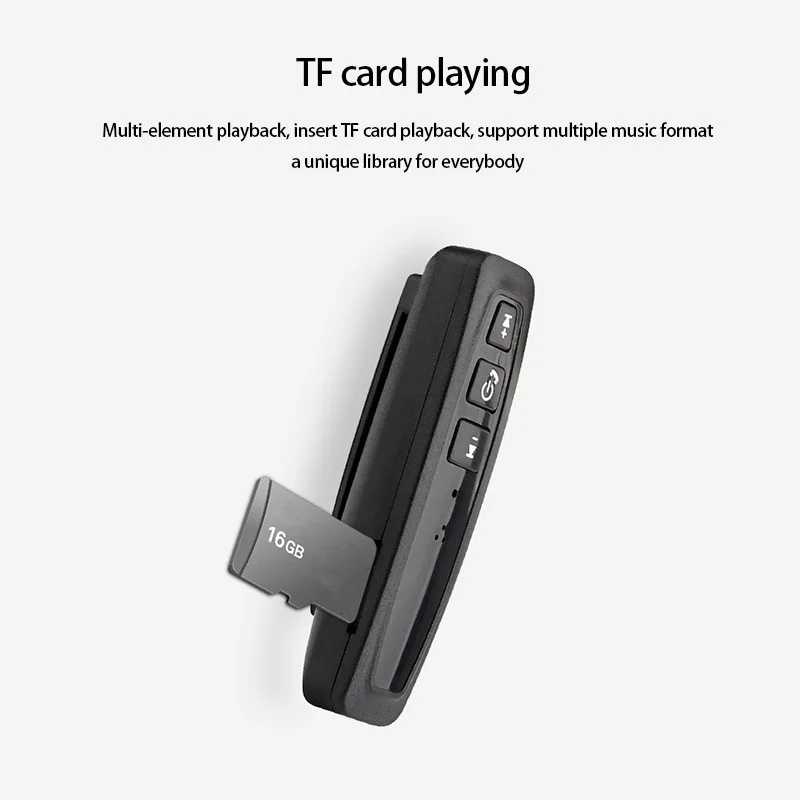 

Wireless Bluetooth Receiver Car Mobile Audio Compact And Lightweight Adapter 3.5mm Car MP3 Player Bluethooth Transmiter