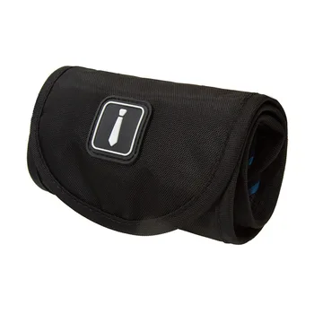 

Men Necktie Roll Organizer Bag Nylon Tie Case Storage Waterproof for Business Travel FA$3