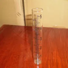 Диаметр 22, высота 140 мм, прозрачная емкость, стекло, датчик дождя, тест, Сменная Трубка, Садовая, уличная, для двора, стекло, датчик дождя, инструмент