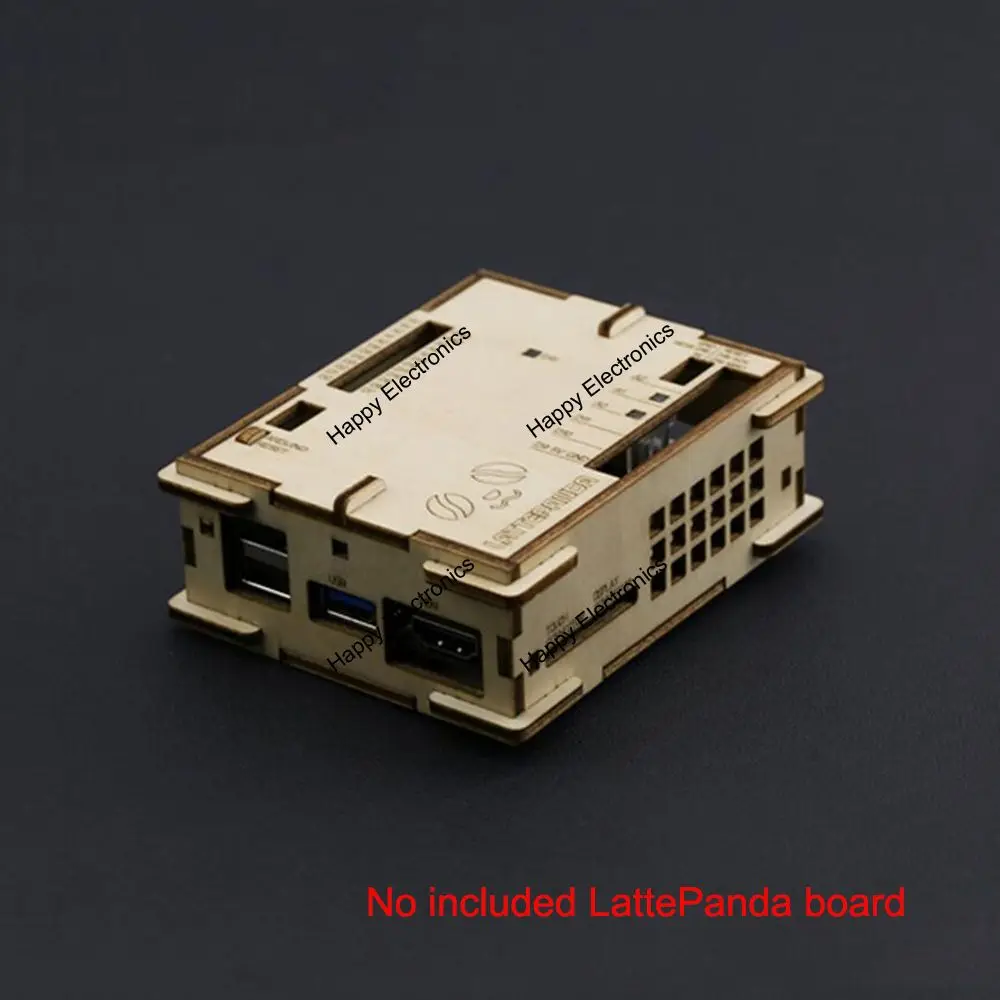 DFRobot чехол из фанеры корпус желтый цвет для LattePanda 2G/32GB 4G/64GB|case shell|case casecase enclosure |