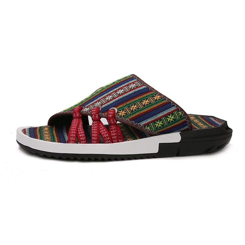 flower summer mixed colors men slippers desinger outdoor sandals camouflage casual shoes pants male leisure moccasins for men (6)