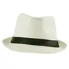 LNPBD caliente Unisex mujeres hombres moda verano Casual moda Playa Sol paja panamá Jazz sombrero vaquero sombrero Fedora gorra gánster ► Foto 3/6