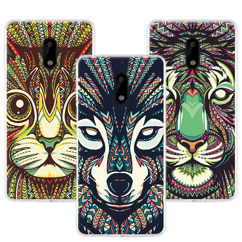 

For Nokia 6 5.5 inch Dark For Men's Style Case For Nokia 6 Cover Case Protective fundas