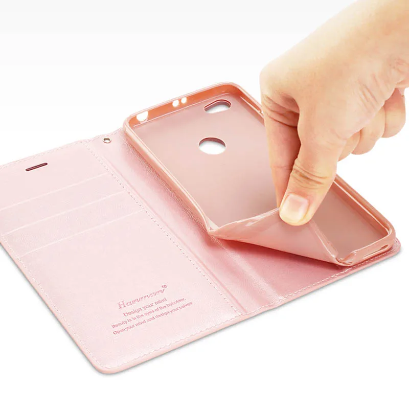 Кошелек кожаный чехол для Xiaomi Redmi Note 5A Роскошь Бизнес Флип Чехол телефона