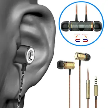 

3.5mm AUX-IN In-Ear Earphones Super Bass Stereo Headset Earbuds Sports Earphones With Mic For Mobile Phone 3E11
