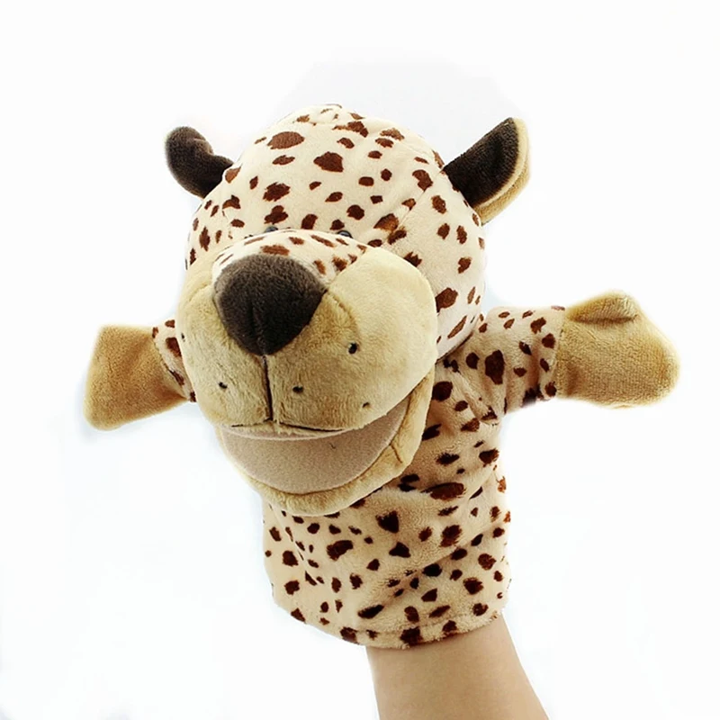 

Cartoon Animal Hand Puppet Toys Classical Kawaii Children Hand Puppet Novelty Cute Dog Giraffe Monkey Lion Muppet Kids