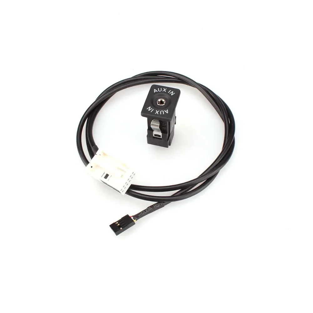 OEM аудио AUX вход радио разъем адаптер переключатель кабель для Volkswagen VW Tiguan Polo Passat