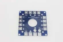 F01972 bateria 8 esc placa de conexão para ufo 4/6/8 eixo kk mk multicopter tricopter xcopter quadcopter + fs