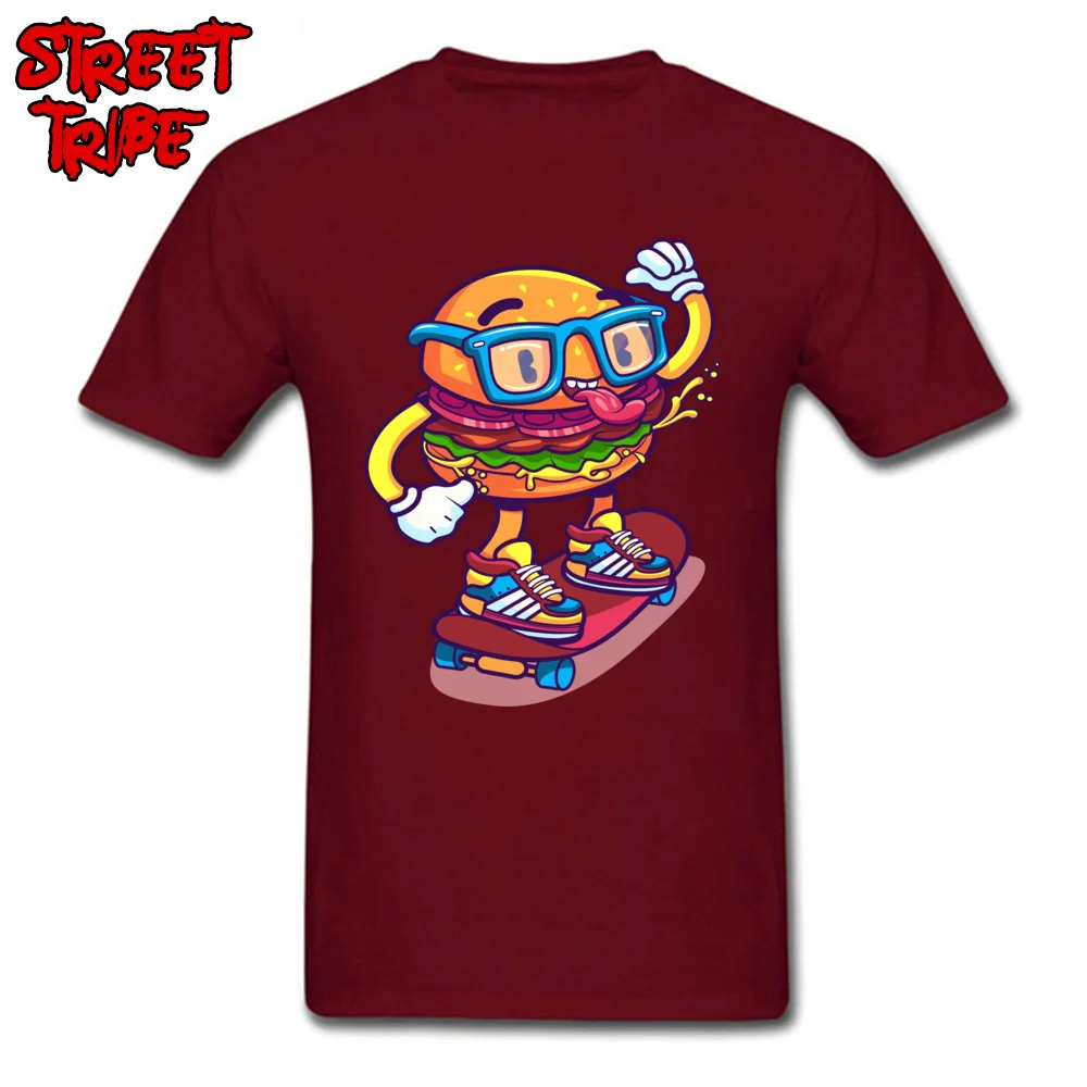 2018917Y18 Casual Top T-shirts for Men 100% Cotton Fabric Summer T Shirt Personalized T Shirts Short Sleeve Plain Round Collar 2018917Y18 maroon