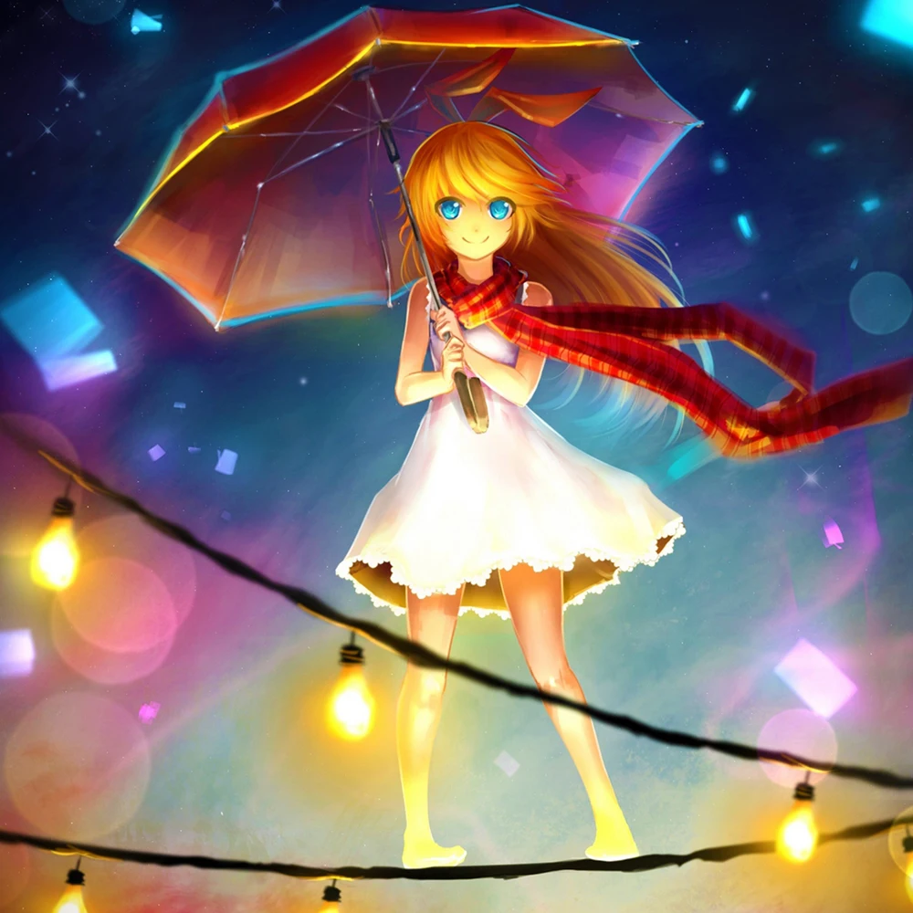 Плакат из квадратной ткани Kirisaku Chitoge главный герой Nisekoi MM15 Настенный декор