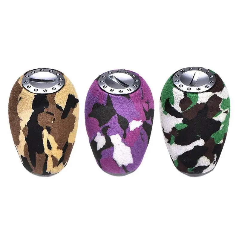 

Handle Knobs On Fishing Reel Lightweight Camouflage Metal Handle Knob for Baitcasting Spinning Fishing Reel,22.24 x7x36mm