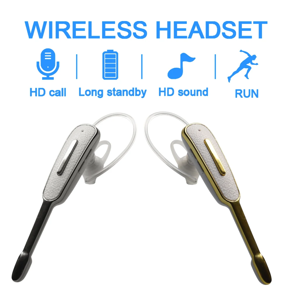 HM1000 беспроводные Bluetooth наушники бизнес Спортивная гарнитура для Samsung Sony Huawei Xiaomi