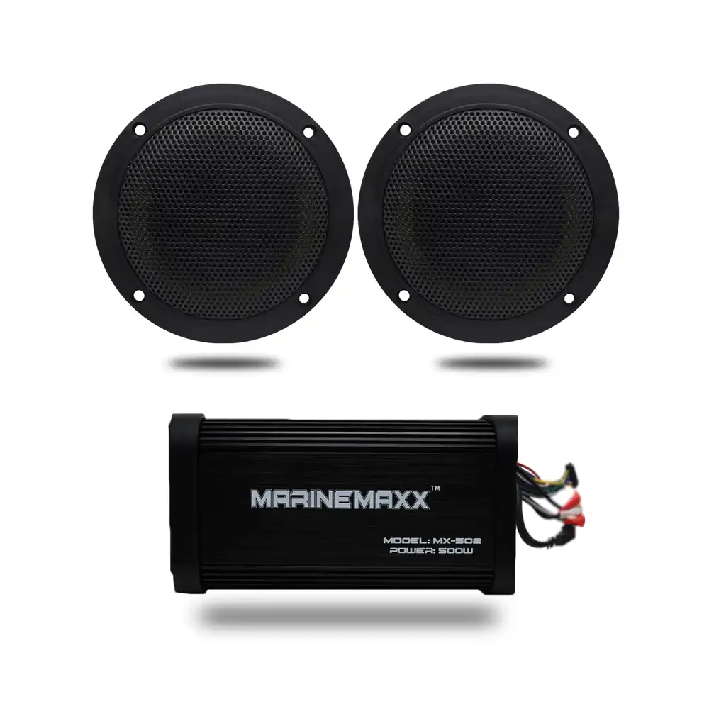 boat speakers and amplifiers