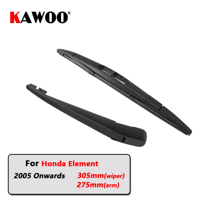 KAWOO Car Rear Wiper Blade Blades Back Window Wipers Arm For Honda