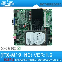 Dual HDMI Intel Celeron 1037U Thin Mini ITX HTPC Motherboard For AIO