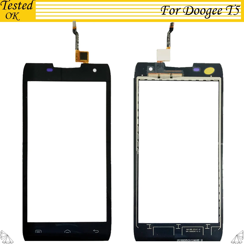 

5.0" 100% Tested Working For Doogee T5 Touch Screen Panel Perfect Repair Parts +Digitizer Sensor Replacement