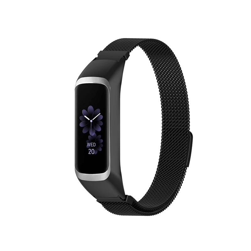 YUEDAER металлическая Миланская петля для samsung Galaxy Fit e SM-R375 ремешок магнитные розовые ремни для Galaxy Fit e Fite аксессуары