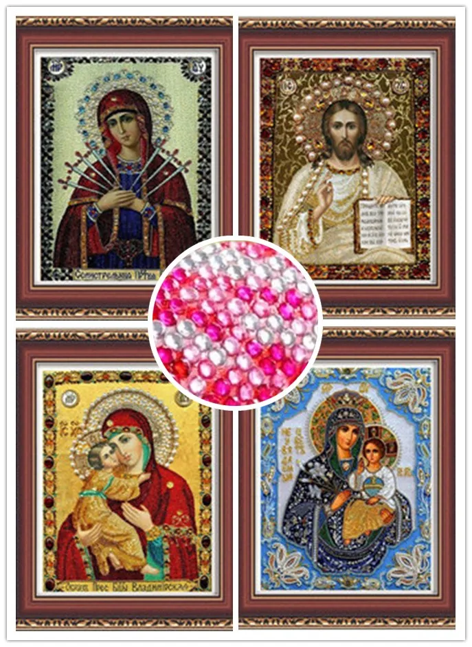 2018 новые значки Алмазная вышивка религия Алмазная мозаика Сделай Сам 5D ремесло кристальная Алмазная картина бусина декор для подарочного набора ZX|Алмазная роспись, вышивка крестом|   | АлиЭкспресс