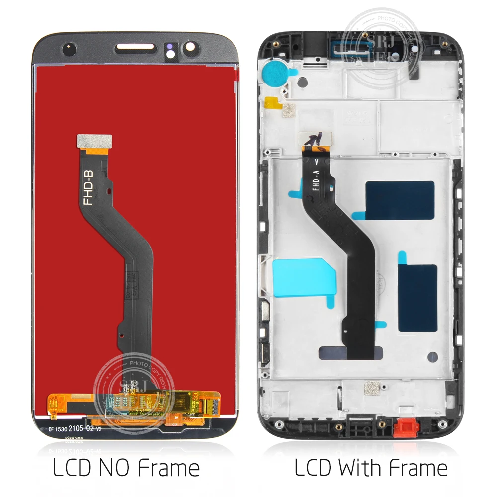 Для Huawei G8 ЖК дисплей сенсорный экран дигитайзер в сборе с рамкой черный белый