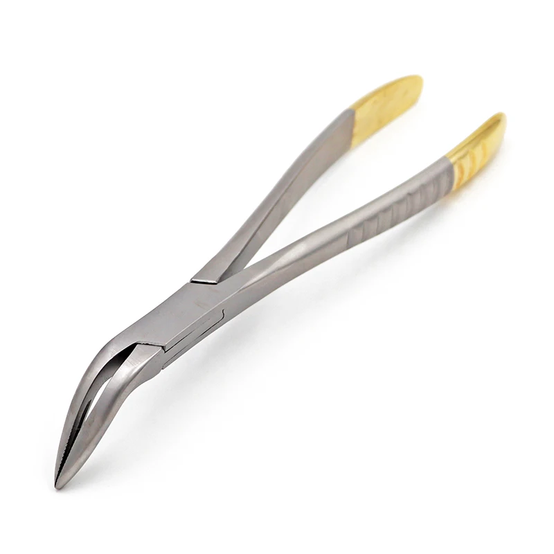 1pc Dental Root Residual Fragment Forcep Minimally Invasive Extraction Broken Root Pliers Upper Jaw Lower Mandible Universal