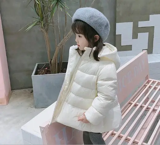

Russia winter spring Warm Girls Down Cotton Jackets & Coats Baby Kids autumn winter Down Jacket Children Outwear 1-6 Years