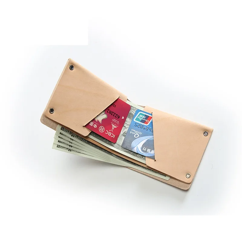 

Original Men Wallets Leather Card Wallet Men Vintage Cowhide Slim Short Wallet Simple Quality Durable Portable Wholesale New