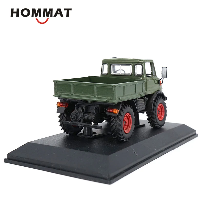 HOMMAT моделирование 1/43 Unimog 406A 1970 грузовик Модель автомобиля литая модель игрушечного автомобиля Коллекционная модель автомобиля игрушки для детей