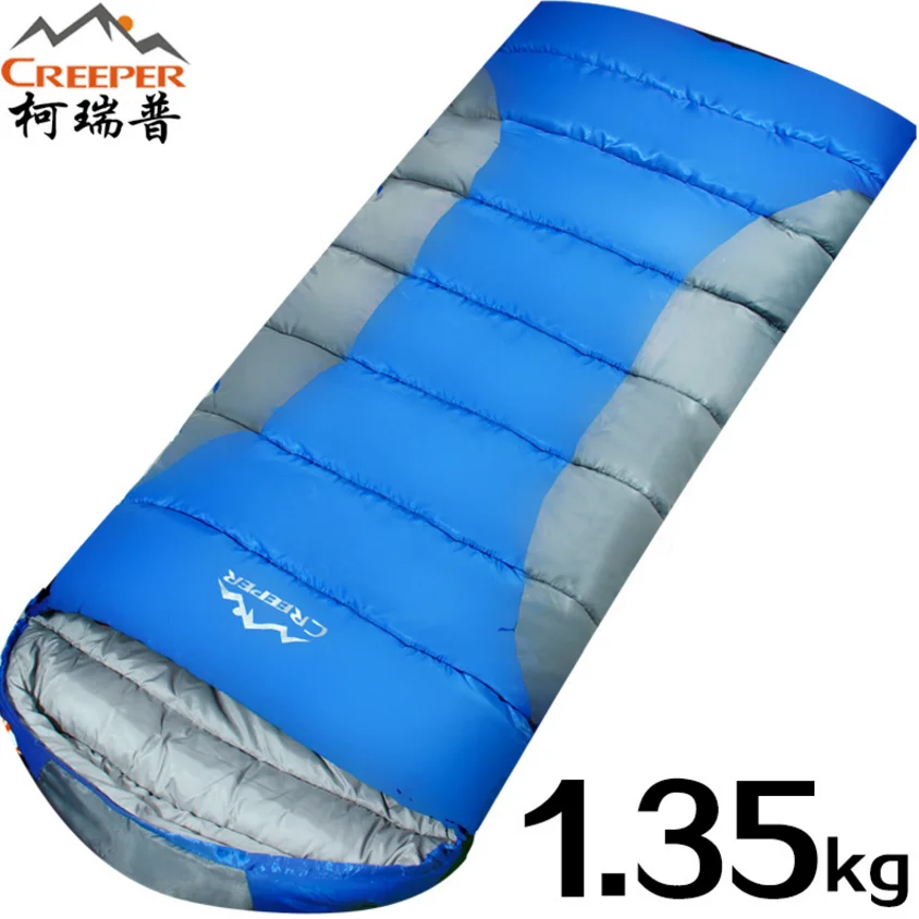 

CREEPER Outdoor Sleeping Bag Adult Ultra-light Thick Autumn Winter Envelopes Sleeping Bags Camping Lunch Break Cotton Lazy Bags