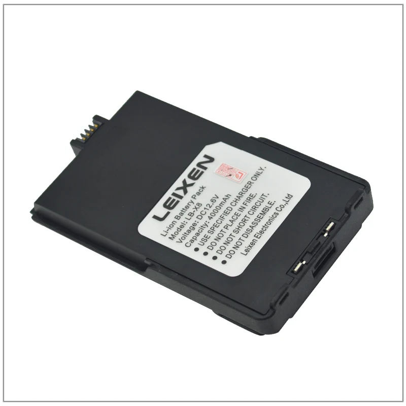 LEIXEN аккумулятор DC12.6V 4000mAh литий-ионный аккумулятор для LEIXEN NOTE 25W Портативный FM Walkie Talkie