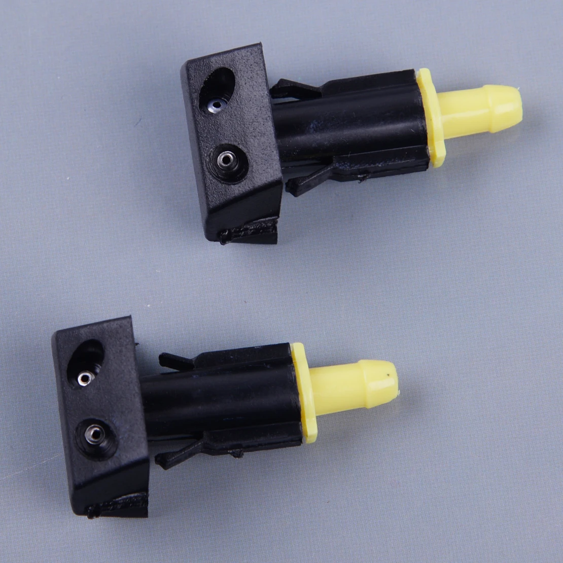 

CITALL Car 2Pcs Black Plastic Car Windshield Washer Wiper Water Spray Nozzle Fit for TIIDA Nissan