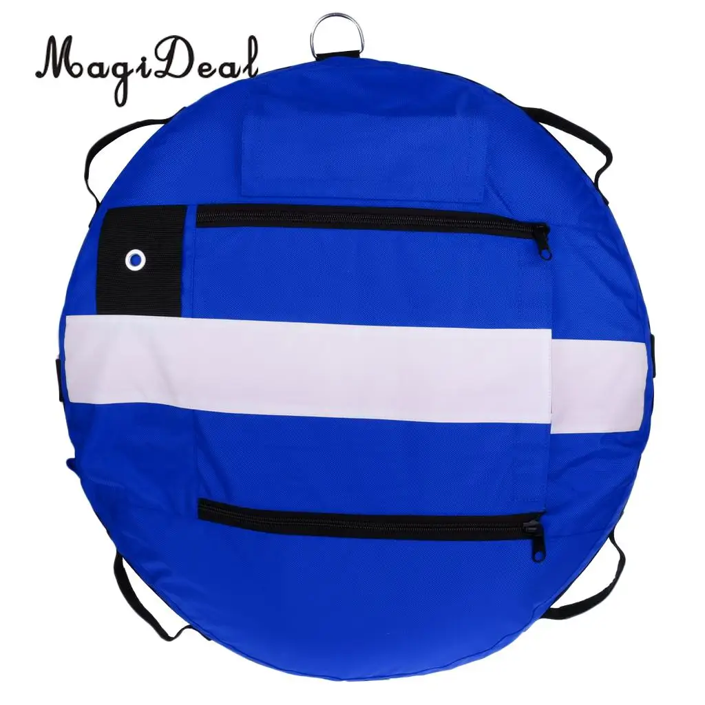 Heavy Duty Scuba Diving Freediving Diver Snorkeling Spearfishing Surface Marker Buoy/Safety Buoyancy Signal Float Gear Equipment