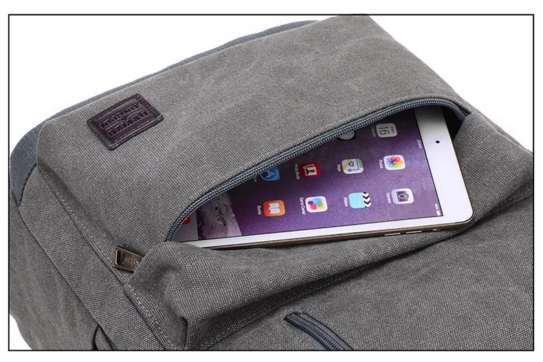 Мужской рюкзак с USB, винтажный брезентовый Рюкзак для мальчиков-подростков, школьные сумки, большая дорожная деловая сумка, рюкзак для зарядки, рюкзак, коричневый, XA2114C