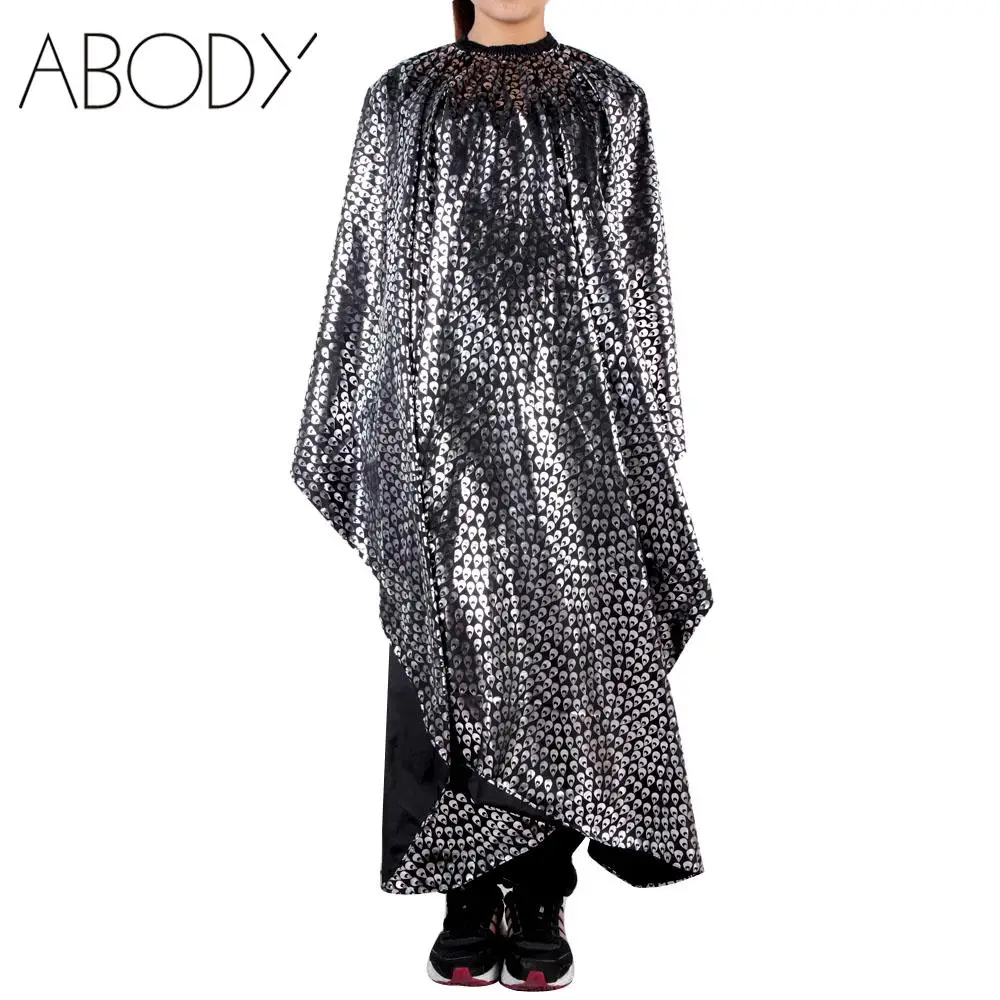

Waterproof Hair Cut Cloth Hairdresser Barbers Hairdressing Cape Gown Salon Apron for Adult Hair Styling Tools 2 Colors