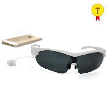 

Bluetooth Sunglasses Headphone Earphones Sport Hands Free Smart Glasses Micro Earpiece Headset Music Earpods for iphone Android