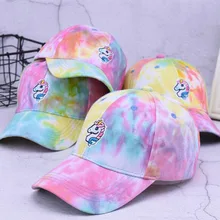 1 шт., Прямая поставка, новинка, для девочек, сердце, единорог, лошадь, радуга, Institut Wind, бейсбольная кепка, мультфильм, милая, милая, изогнутая Кепка, женские шапки