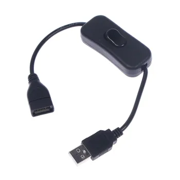 

Hot Sale Black USB Cable With ON / OFF Switch Power Control For Arduino Raspberry Home Office Switch Supplies Accessories Tools