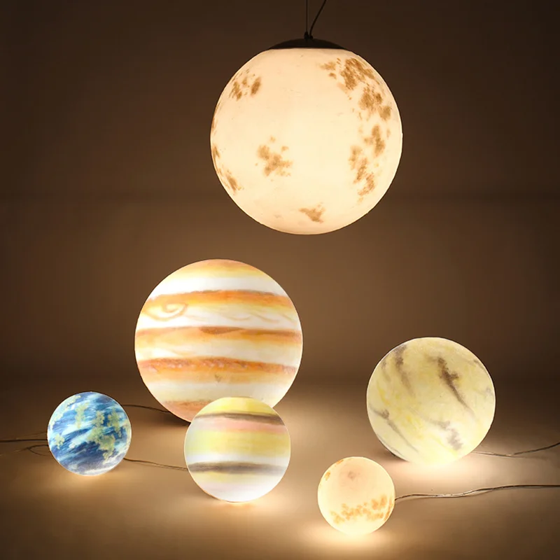 

Kids room chandeliers round Ball chandelier Lighting Bedroom Children Bedroom Girl Room indoor moon hanging light fixture