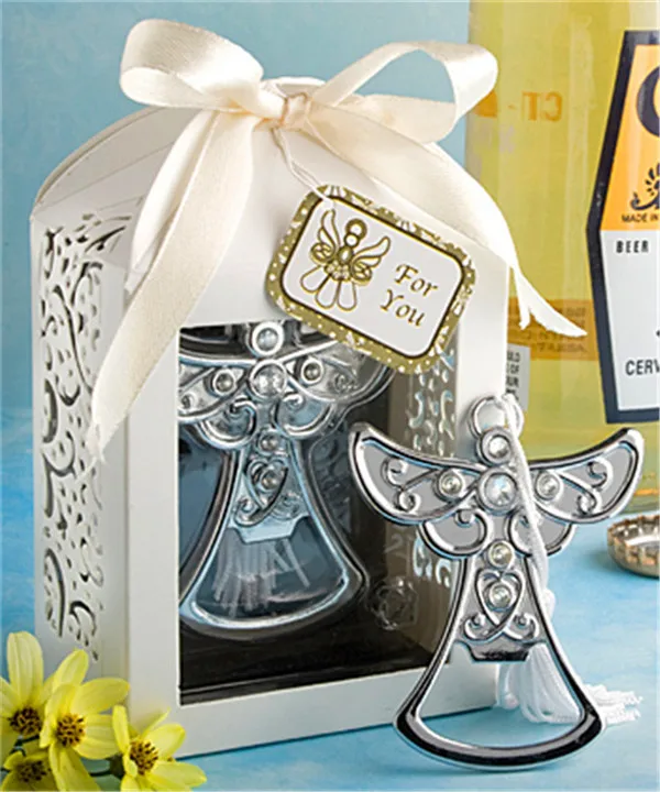 

Angel Design Bottle Opener Novelty Bar Tools Wedding Favors and Gifts Wine Beer Soda Glass Cap Openers Kitchen Bar Gift
