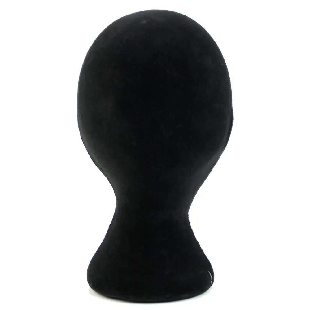 Практичный бутик женский пенопластовый Манекен Модель Манекен-голова парики очки дисплей стенд черный
