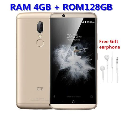 

Global Version ZTE AXON 7S 20.0MP Mobile phone Snapdragon 821 Quad-core 4GB RAM 128GB 5.5"FHD 2560x1440 NFC 4G LTE Smartphone