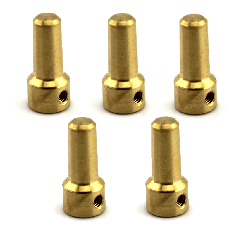 5pcs 2.3mm Brass Drill Chuck Sleeve Connector Rod Copper Connecting